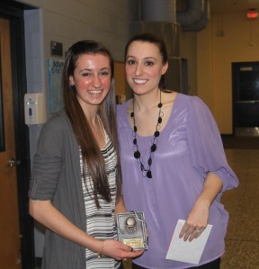 Domenique Silvestri and Coach Kahler