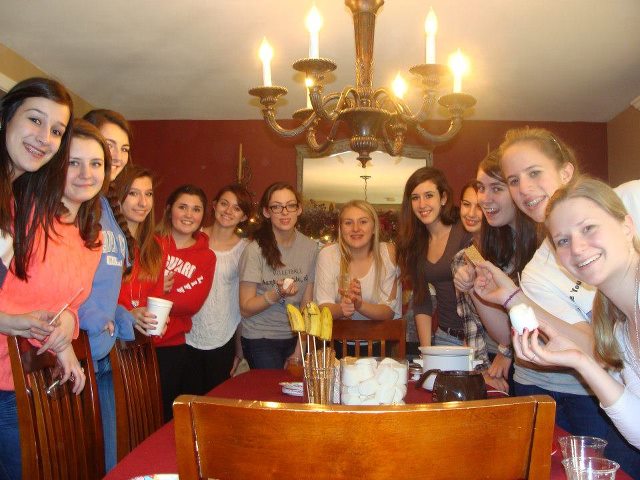 Nipmuc 2012 Girls JV Volleyball Team - Holiday Party at Coaches
