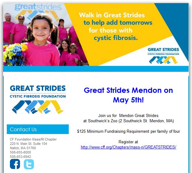 Mendo Great Strides Flyer