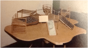 memorial school playground model 1985