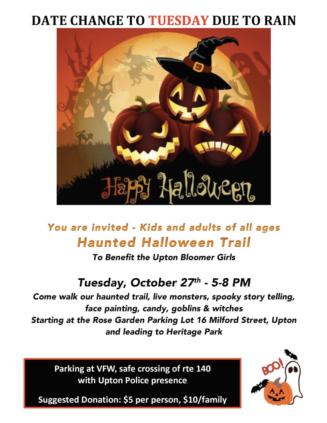 Halloween Trail Flyer TUESDAY
